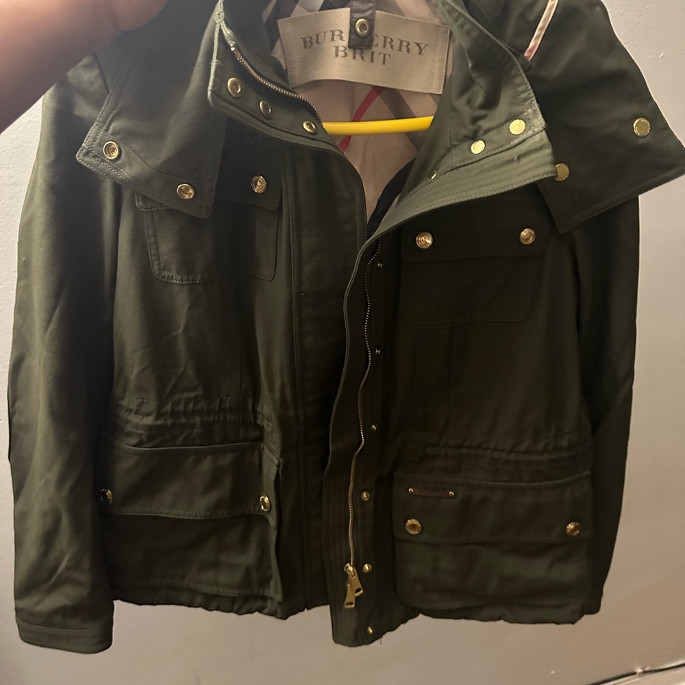 Burberry Brit Women's Olive Field Jacket